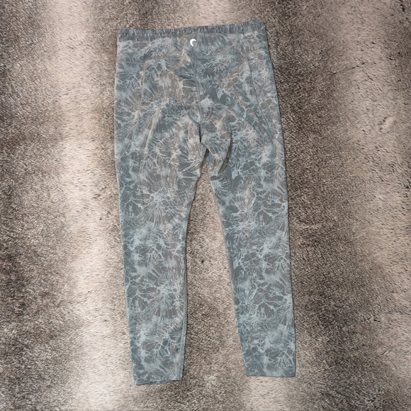 ZYIA Active Sage Hendrix Cinched Waistband Pocket Luxe Hi-Rise 7/8 Women's 12 - Picture 5 of 9